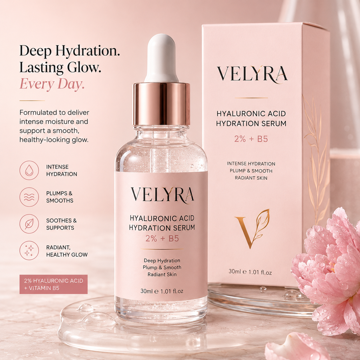 Hyaluronic Acid Hydration Serum 2% + B5