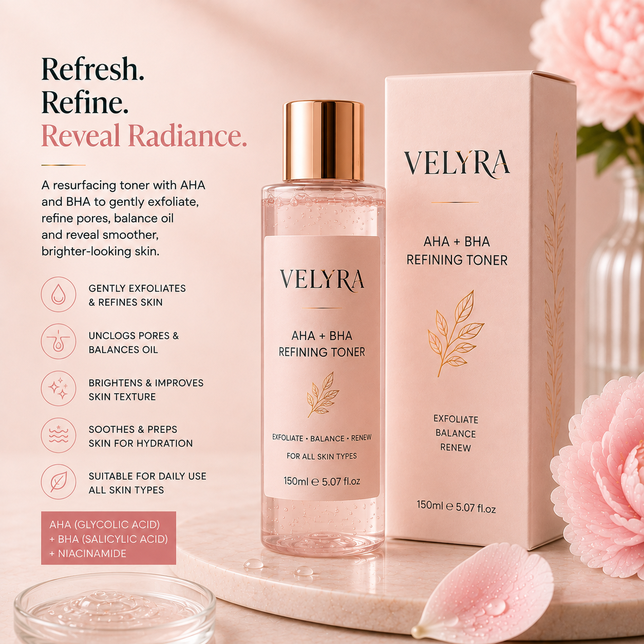 AHA + BHA Refining Toner